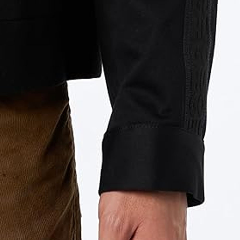 Sizing HUGO BOSS 經典黑色全拉鏈長袖外套 50496829-001