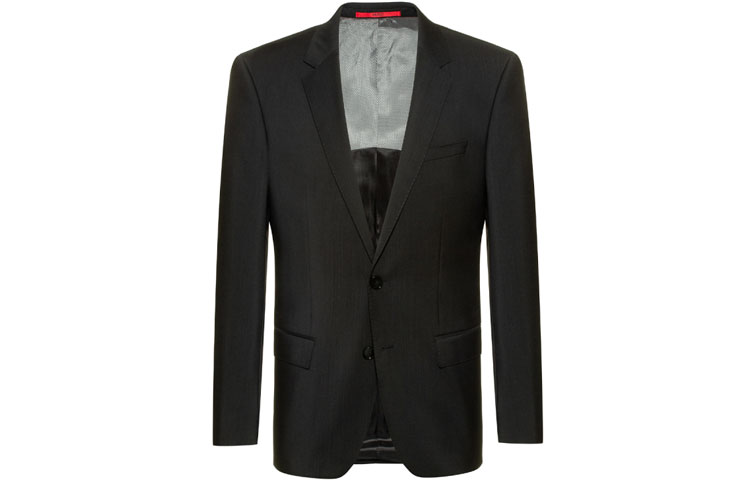 HUGO BOSS  Solid Black Suit Jacket. 50300656-001 圖 2