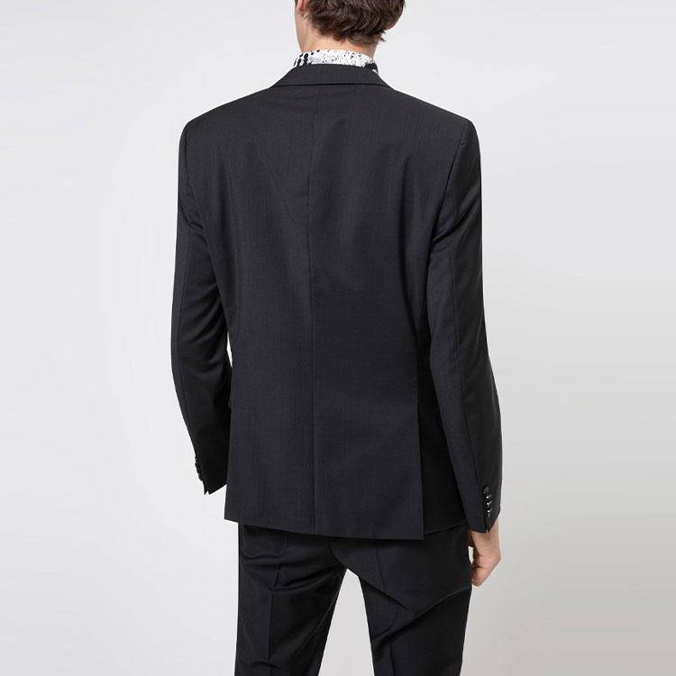 HUGO BOSS  Solid Black Suit Jacket. 50300656-001 圖 4