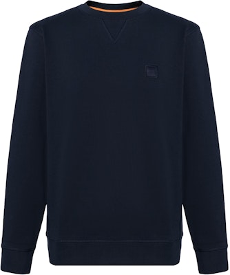 HUGO BOSS Solid Color Crewneck Long Sleeve Slim Fit Sweatshirt Navy 50509323-404 Buy HUGO BOSS Solid Color Crewneck Long Sleeve Slim Fit Sweatshirt Navy 50509323-404