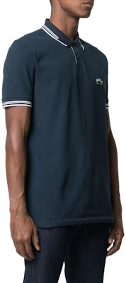 HUGO BOSS Solid Color Embroidered Polo Shirt Blue. 50412675-427 Details for HUGO BOSS Solid Color Embroidered Polo Shirt Blue. 50412675-427