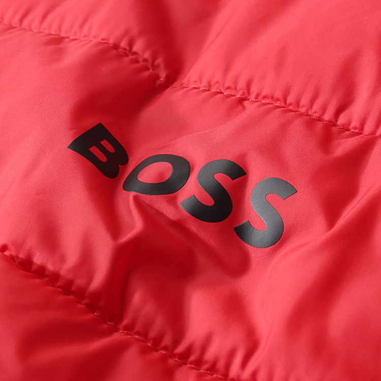 HUGO BOSS  Solid Color Hooded Zip Casual Cotton Jacket. 50472472-610 圖 6