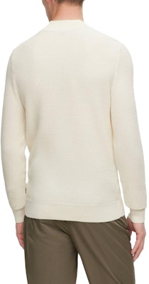 HUGO BOSS 純色修身圓領長袖毛衣 米白色 50495403-131 Purchase HUGO BOSS 純色修身圓領長袖毛衣 米白色 50495403-131