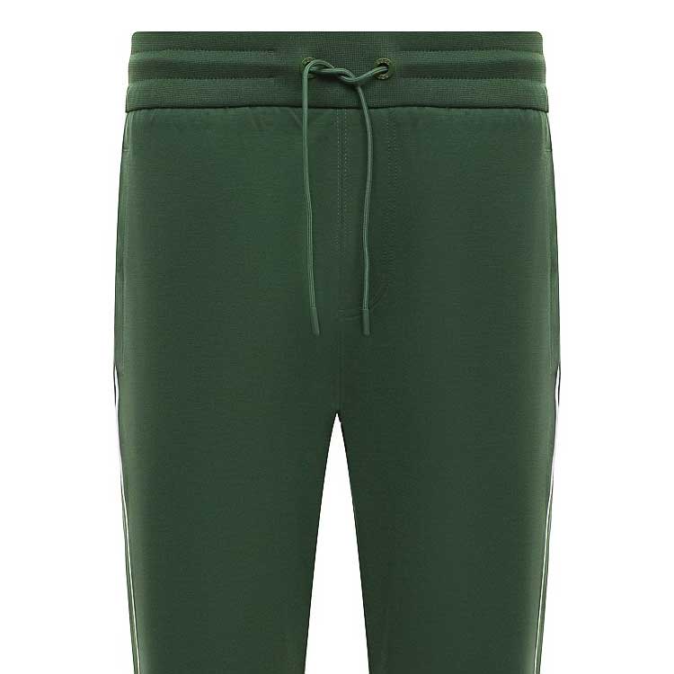 Details for HUGO BOSS  Solid Drawstring Straight Knit Joggers Green. 50505551-348