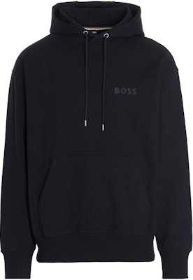 HUGO BOSS Solid Logo Hoodie Blue Casual Wear. 50472985-404 Order HUGO BOSS Solid Logo Hoodie Blue Casual Wear. 50472985-404