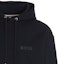 Sizing HUGO BOSS Solid Logo Hoodie Blue Casual Wear. 50472985-404