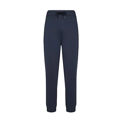 HUGO BOSS Solid Navy Blue Jogger Pants with Drawstring. 50520322-404
