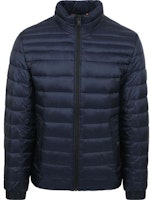 HUGO BOSS Solid Navy Blue Long Sleeve Zip-Up Jacket 50505262-404 HUGO BOSS Solid Navy Blue Long Sleeve Zip-Up Jacket 50505262-404