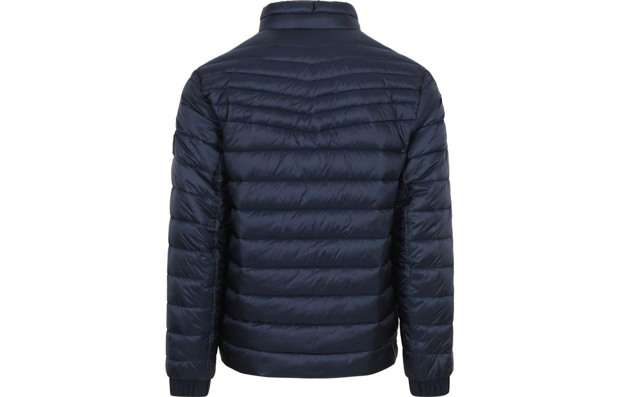 Lookbook HUGO BOSS  Solid Navy Blue Long Sleeve Zip-Up Jacket 50505262-404