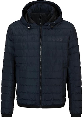 HUGO BOSS Solid Zip-Up Slim-Fit Hoodie Jacket Dark Blue 50510181-402 Buy HUGO BOSS Solid Zip-Up Slim-Fit Hoodie Jacket Dark Blue 50510181-402