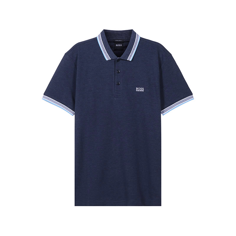 Order HUGO BOSS  Striped Print Short Sleeve Polo Shirt. 50398302-403