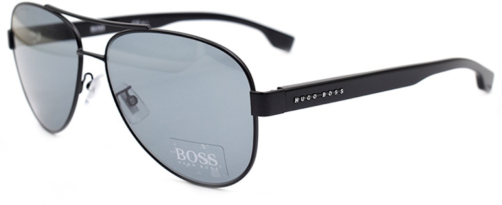 HUGO BOSS Trendy Matte Black Sunglasses - Fashion Edition. BOSS1172/F/S-62-003-IR Lookbook HUGO BOSS Trendy Matte Black Sunglasses - Fashion Edition. BOSS1172/F/S-62-003-IR