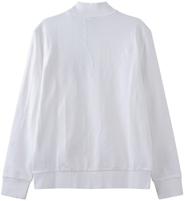 HUGO BOSS 白色長袖拉鍊Logo設計運動衫 50493812-100 Lookbook HUGO BOSS 白色長袖拉鍊Logo設計運動衫 50493812-100