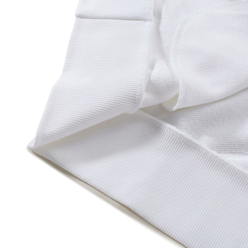 Shop HUGO BOSS 白色長袖拉鍊Logo設計運動衫 50493812-100