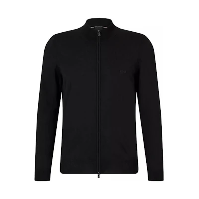 HUGO BOSS Zip-Up Long Sleeve Knit Sweater 50476347-001