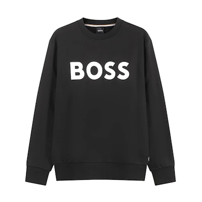 HUGO BOSS Alphabet Logo Sweatshirt Black 50496642-001