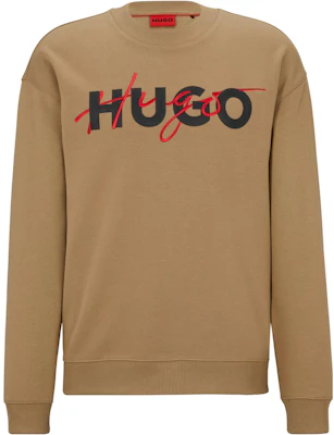 HUGO BOSS 米色圓領長袖套頭衫運動衫 50494558-242 Order HUGO BOSS 米色圓領長袖套頭衫運動衫 50494558-242