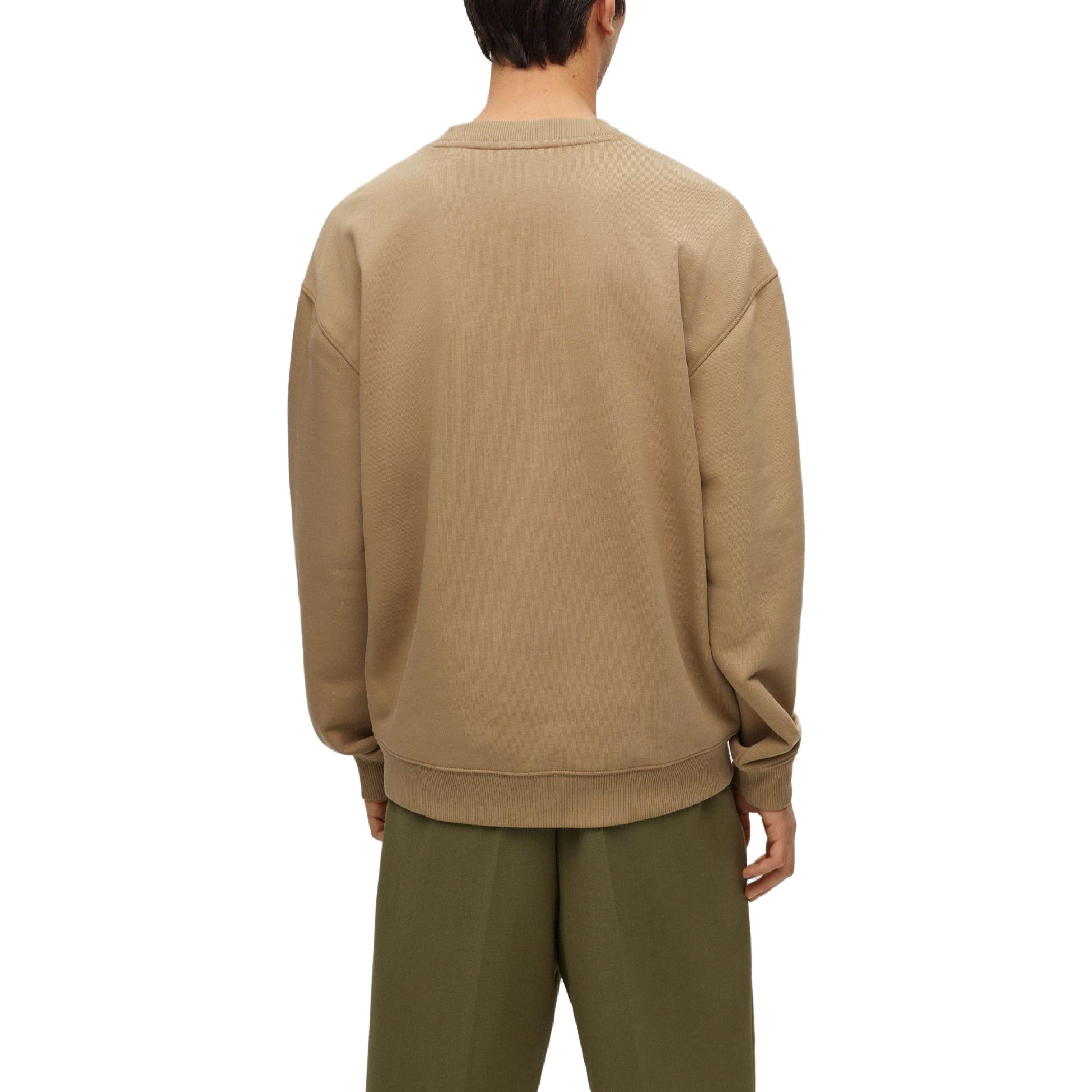 Purchase HUGO BOSS 米色圓領長袖套頭衫運動衫 50494558-242