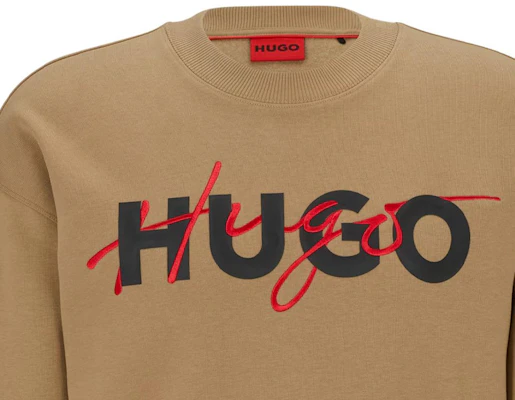 HUGO BOSS 米色圓領長袖套頭衫運動衫 50494558-242 Details for HUGO BOSS 米色圓領長袖套頭衫運動衫 50494558-242