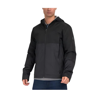 HUGO BOSS Black Colorblock Zip Hoodie Jacket Casual Outerwear 50461080-001