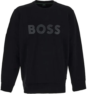 HUGO BOSS 黑色圓領印字長袖衛衣 50506119-001 Buy HUGO BOSS 黑色圓領印字長袖衛衣 50506119-001