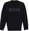 Order HUGO BOSS 黑色圓領印字長袖衛衣 50506119-001
