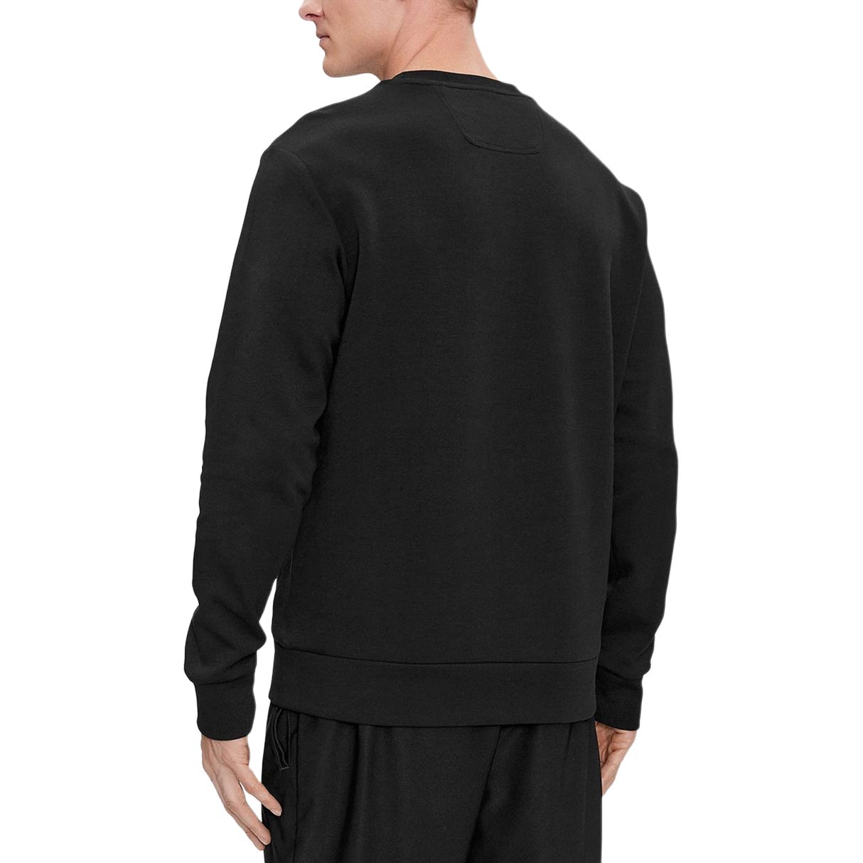 Details for HUGO BOSS 黑色圓領印字長袖衛衣 50506119-001