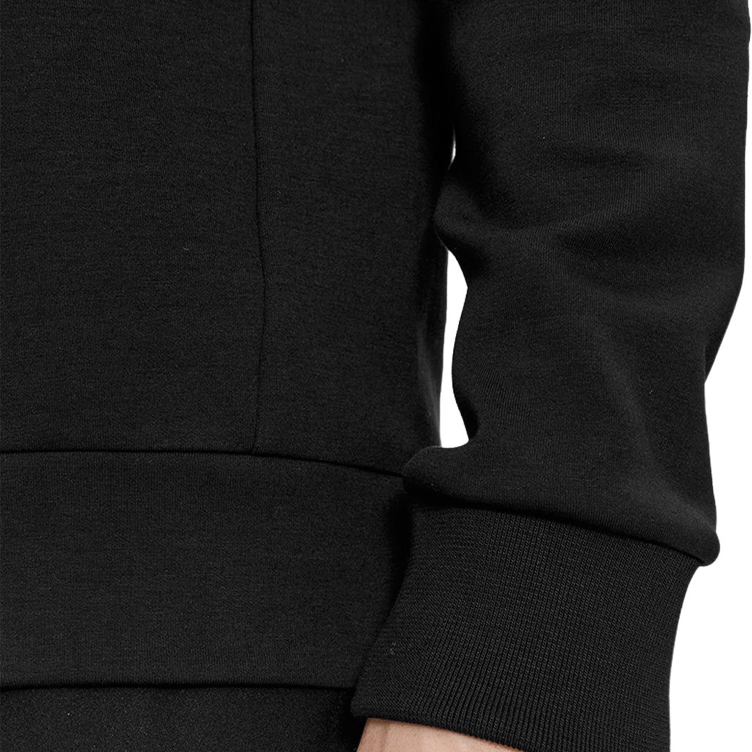 Cheap HUGO BOSS 黑色圓領印字長袖衛衣 50506119-001