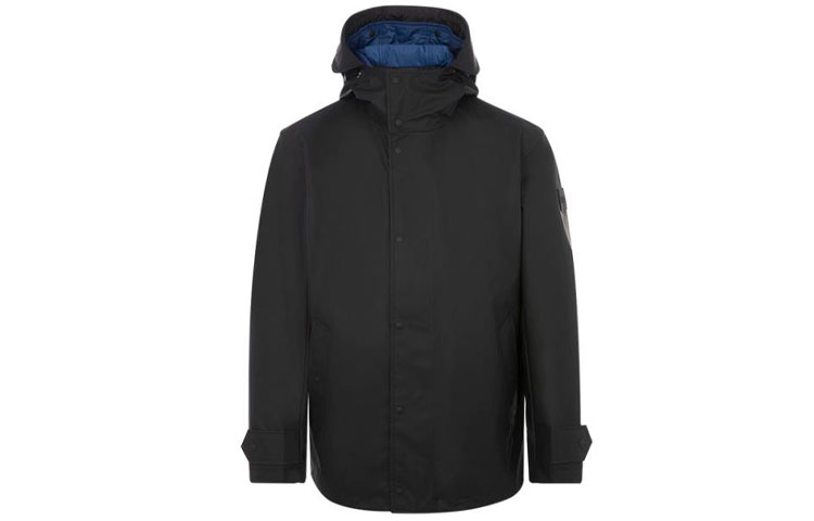 HUGO BOSS Black Full-Zip Hooded Jacket 50429845-001