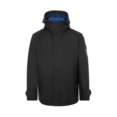 HUGO BOSS Black Full-Zip Hooded Jacket 50429845-001