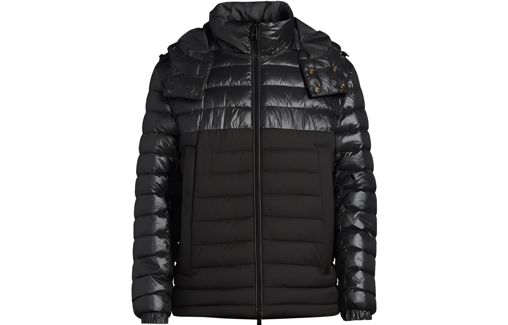 HUGO BOSS Black Hooded Zip-Up Jacket with Large Pockets 50464635-001