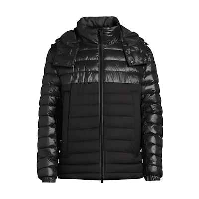 HUGO BOSS Black Hooded Zip-Up Jacket with Large Pockets 50464635-001