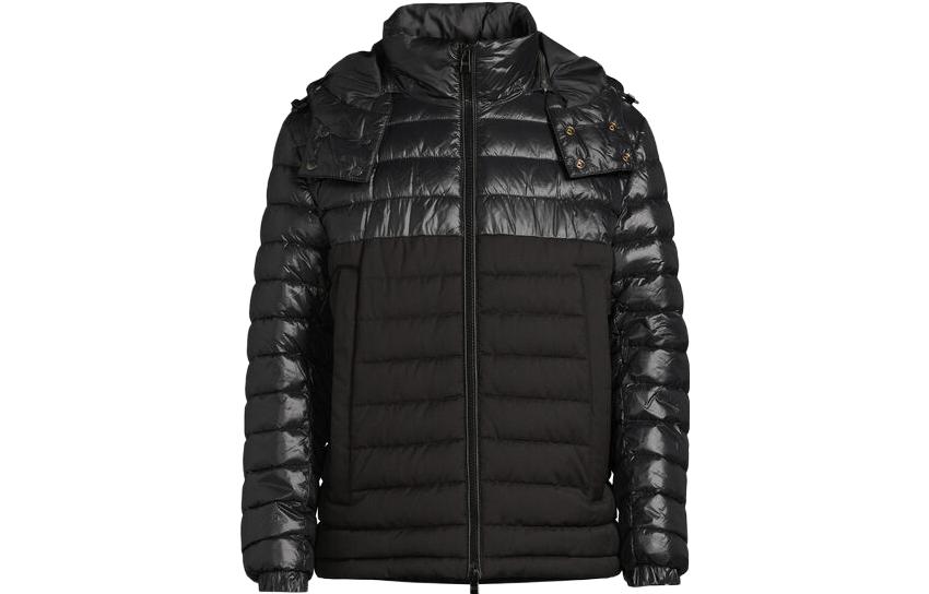 Order HUGO BOSS 黑色連帽拉鍊夾克大口袋款 50464635-001