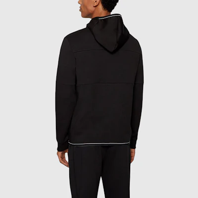 HUGO BOSS Baju Peluh Kasual Hitam Logo Sulaman 50451159-001 Details for HUGO BOSS Baju Peluh Kasual Hitam Logo Sulaman 50451159-001