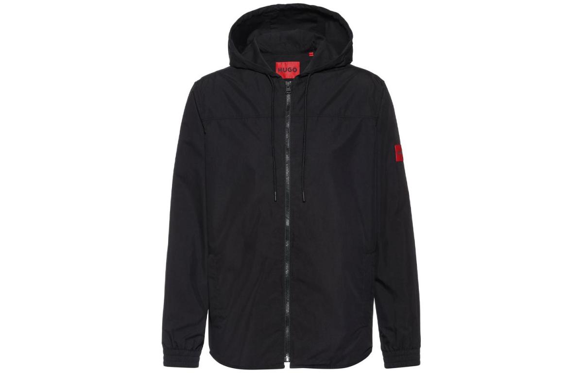 HUGO BOSS Black Logo Full-Zip Casual Sweatshirt 50467999-001