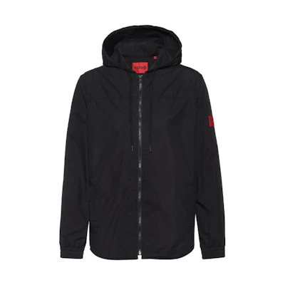 HUGO BOSS Black Logo Full-Zip Casual Sweatshirt 50467999-001