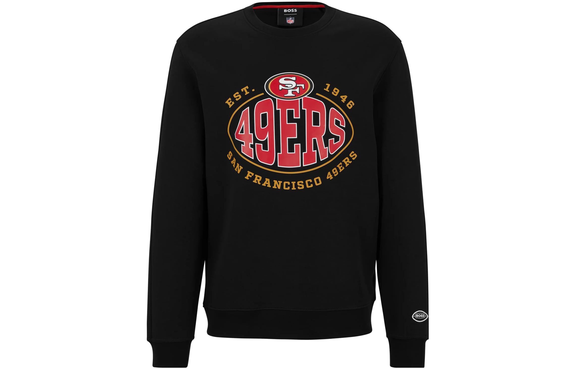 HUGO BOSS Black Logo Graphic Sweatshirt 50504600-016