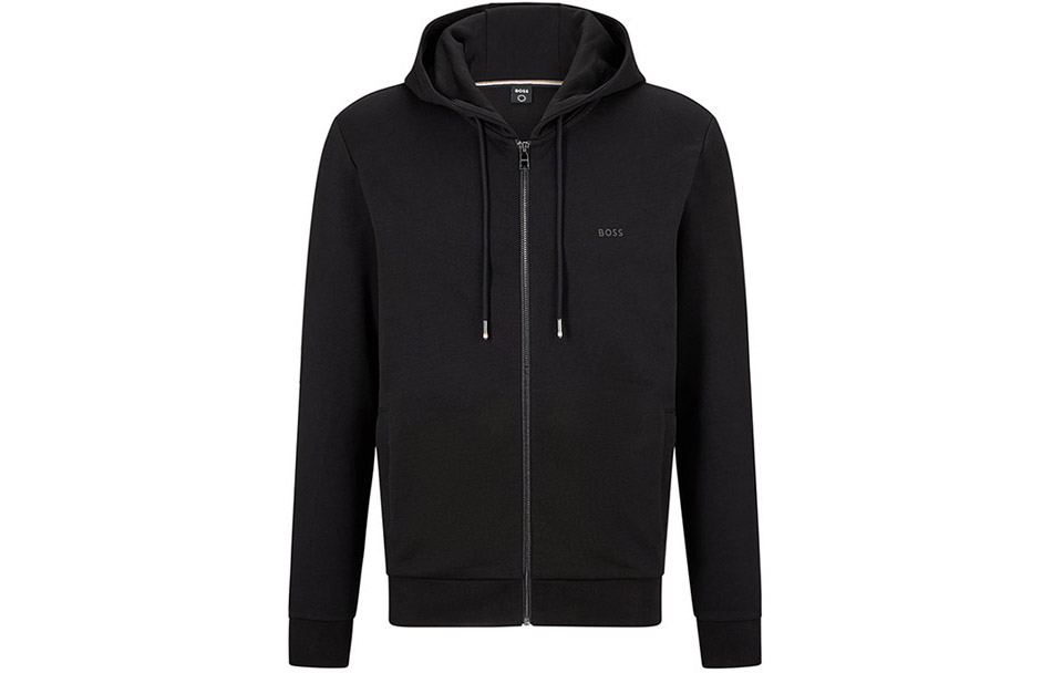 HUGO BOSS Black Logo Hooded Long-Sleeve Sweatshirt 50471960-001 圖 2