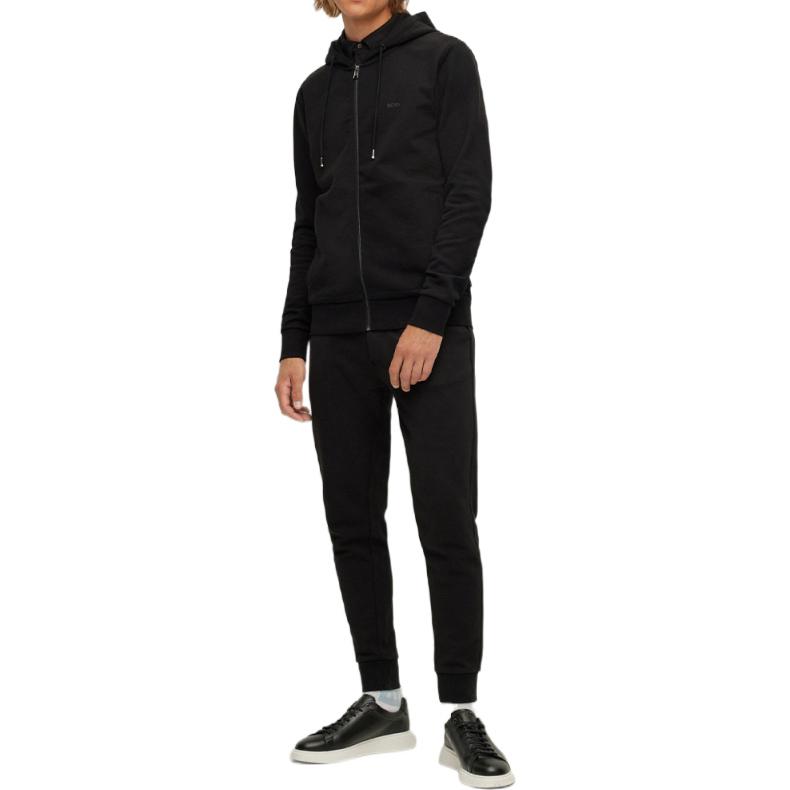 HUGO BOSS Black Logo Hooded Long-Sleeve Sweatshirt 50471960-001 圖 4