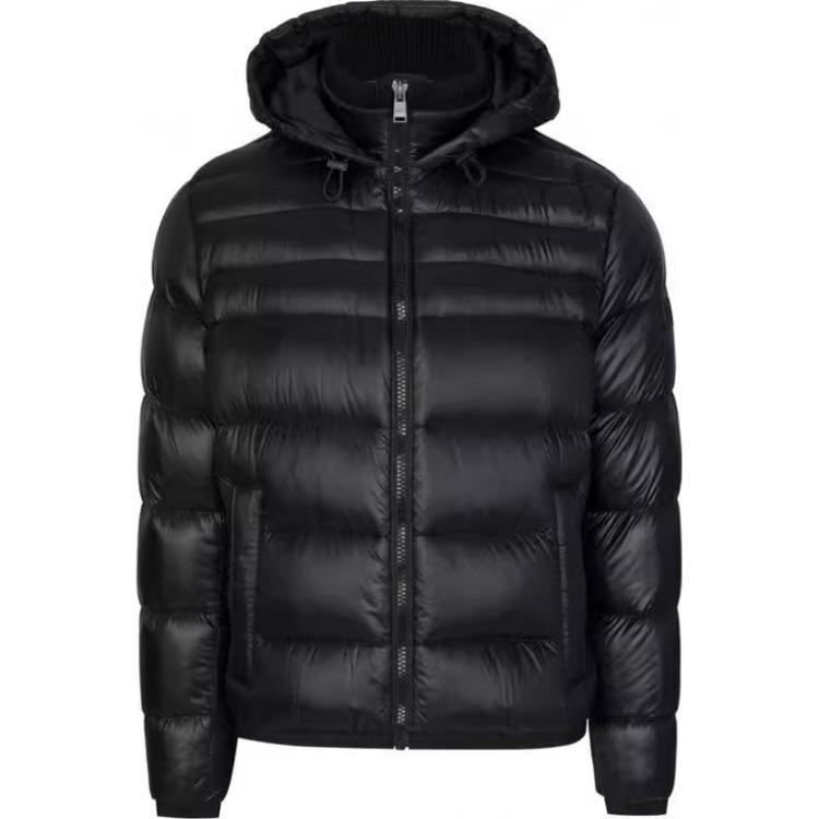 HUGO BOSS Black Minimalist Zip-Up Hoodie Jacket 50393861-001