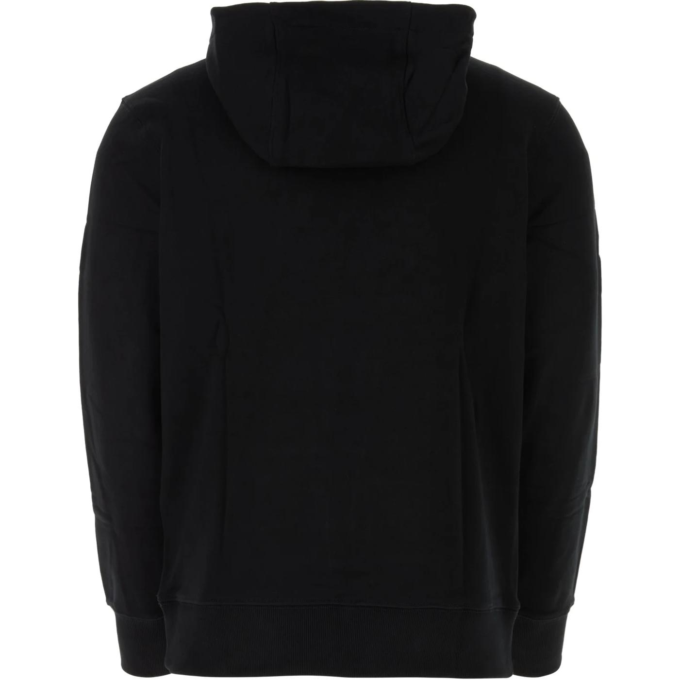 Lookbook 雨果博斯黑色字母印花连帽衫 50499560-001