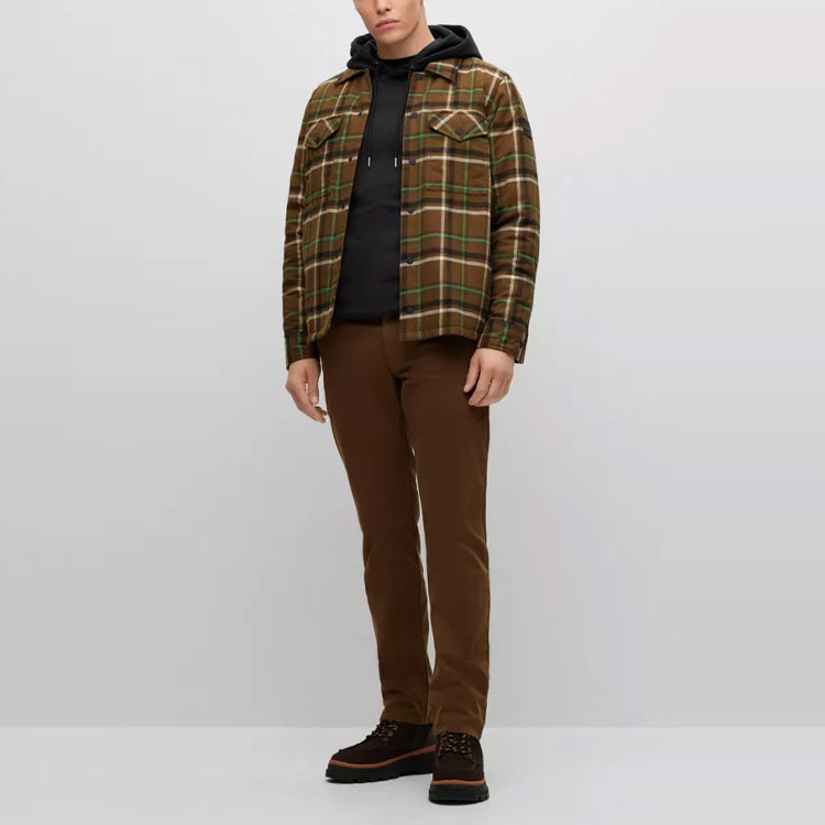 HUGO BOSS Black Pullover Hoodie with Solid Letter Design 50472411-001 圖 3