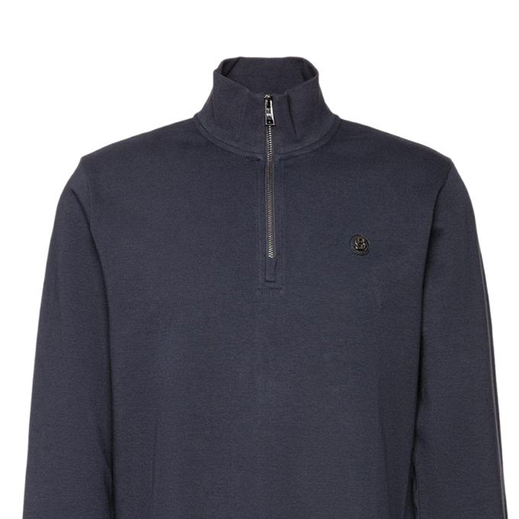 HUGO BOSS Black Pullover Sweatshirt with Embroidered Logo for Men 50520781-404 圖 6