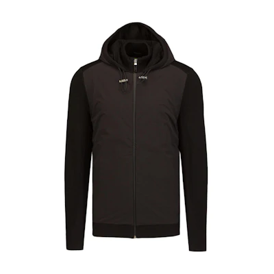 HUGO BOSS Black Slim-Fit Zip-Up Hooded Jacket 50493794-001
