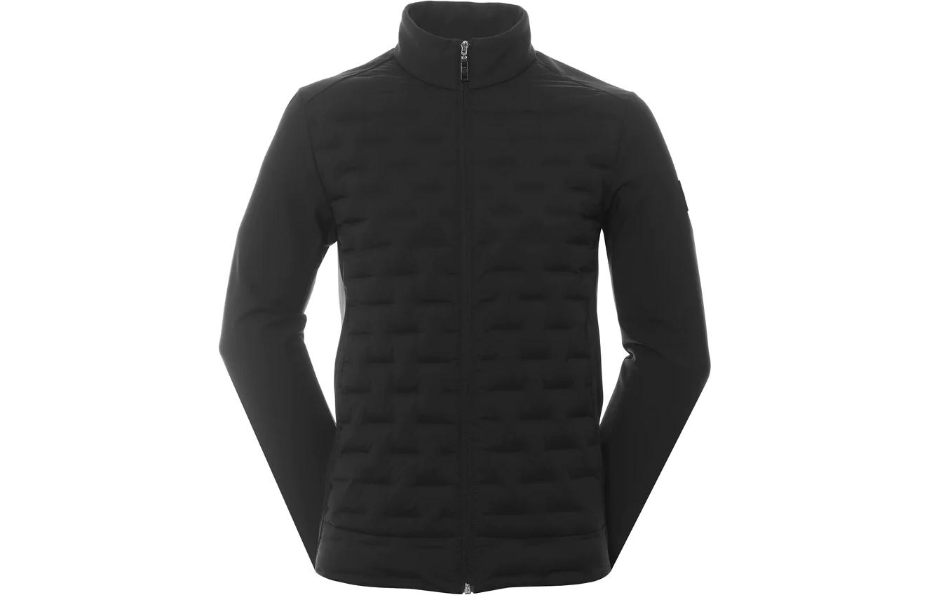 HUGO BOSS Black Slim Fit Stand Collar Full-Zip Jacket 50491899-001