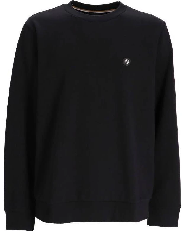 hugo-boss-black-solid-color-crewneck-pullover-long-sleeve-sweatshirt-50520302-001