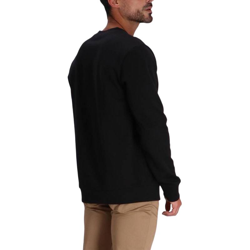 Purchase HUGO BOSS 黑色純色圓領長袖休閒衫 50520302-001