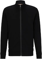 HUGO BOSS Black Solid Color Zip-Up Jacket 50490955-001 HUGO BOSS Black Solid Color Zip-Up Jacket 50490955-001