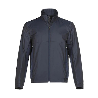 HUGO BOSS Black Solid High-Neck Long-Sleeve Jacket 50455399-001