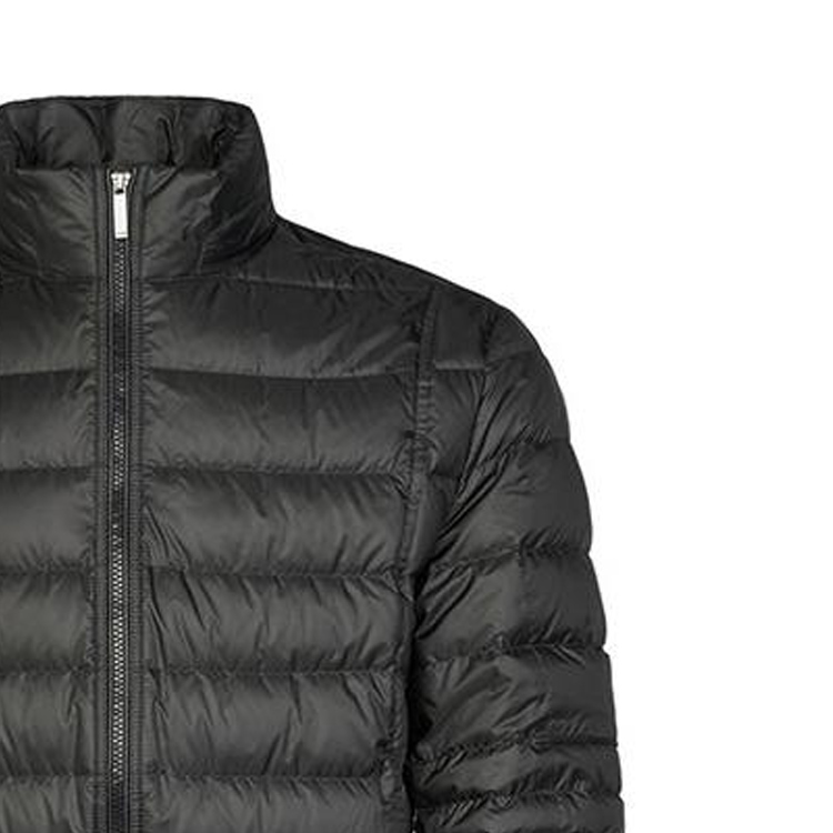 HUGO BOSS Black Solid Zip-Up Down Jacket Long Sleeve Short 50385430-001 圖 8